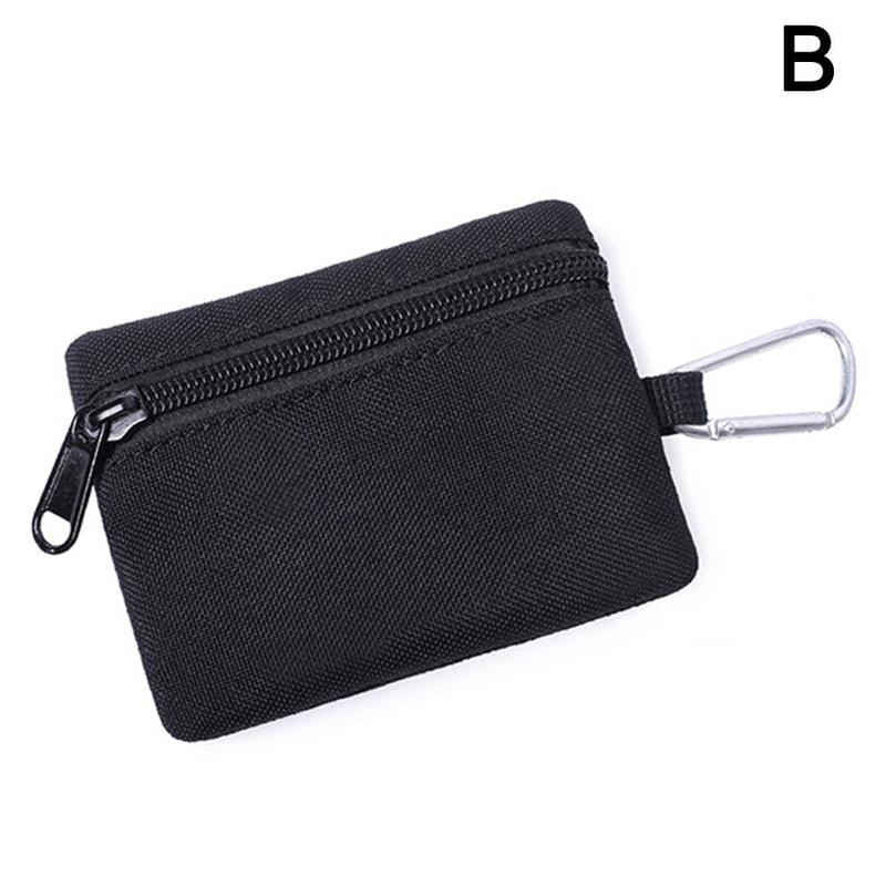 Simple Camping Mountain Climbing Fishing Key Bag Can Compact Coin Purse Buckle Storage Be Y8J2