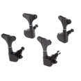 thumbnail image 5 of 2L 2R Guitar Machine Heads Tuning Clavijas Afinadores Piezas Para Bajo Negro Sunnimix Bass Tuner, 5 of 5