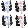 thumbnail image 1 of 4 pares de cordones elásticos autoblocantes (azul y rosa), cordones para zapatillas y calzado deportivo Cordones rápidos de 120 cm para niños, adultos, personas mayores, discapacitados, corredores, 1 of 5