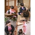 thumbnail image 2 of Halloween Cosplay Costumes Kamado Kids Anime Kimono Halloween Cloak, 2 of 6
