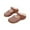Brown, variant on Anuirheih Slip on Sandals Women,Summer Women Thick Bottom Slope Heel Shoes Beach Sandals Roman Casual Slippers(Black)