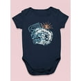 thumbnail image 3 of West Coast Surfer Dog Bodysuit Infant -Image by Shutterstock,  18 Months, 3 of 4