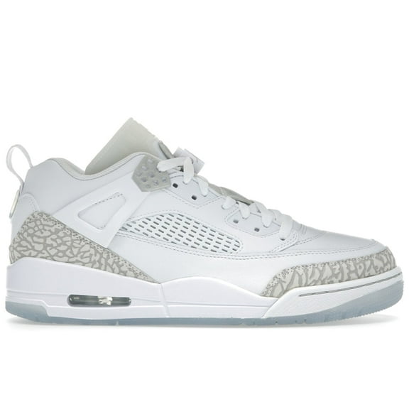 Jordan Men's Spizike Low White Metallic Silver Barely Blue Neutral Grey Shoes, from StockX