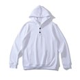 thumbnail image 5 of Vedolay Mens Hoodies Printed Stand Up Collar Long Sleeve2023 Hoodies Sweater White,XL, 5 of 5