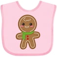 thumbnail image 3 of Inktastic Gingerbread Christmas Boys or Girls Baby Bib, 3 of 4