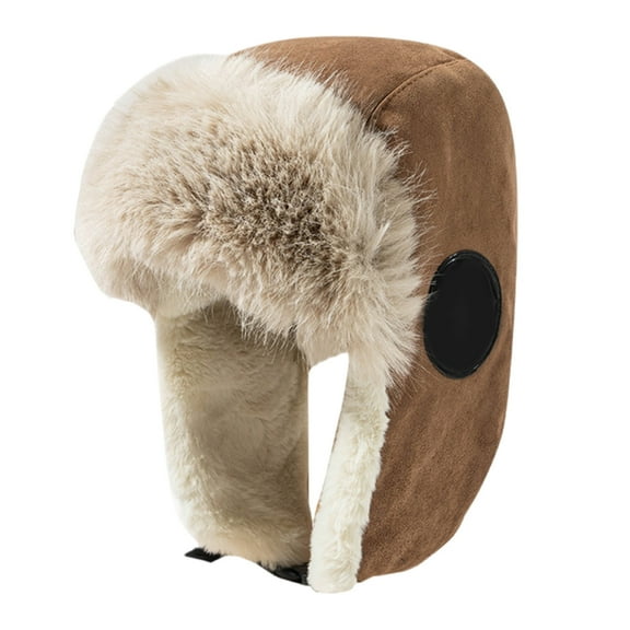 Oversized Trapper Hat for Outdoor Warm Trapper Ushanka Hat Ear Warmer