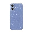 thumbnail image 1 of HAYAN Case for iPhone 16 Plus Case Glitter Cute Sparkly Shiny Bling Sparkle Phone Cases 6.7", Thin Slim Fit Soft TPU Bumper Shockproof Rubber Protective Cover for Women Girls Girly, Bright Blue, 1 of 1