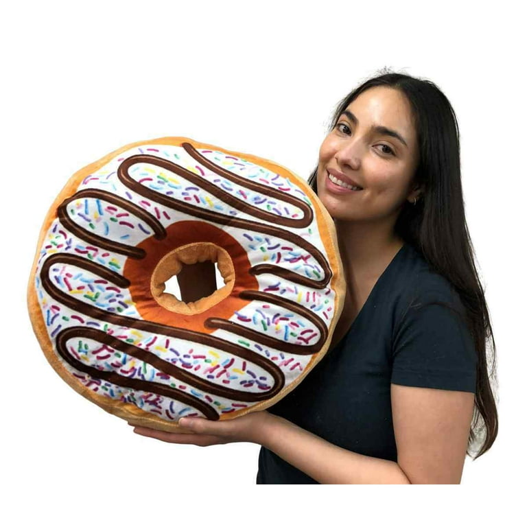 Giant Plush Donut Cushions