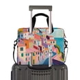 thumbnail image 2 of FORMRS 16" Laptop Bag Carrying Sleeve Case with Handle Travel Shoulder Briefcase, Abstract Painting, 2 of 8