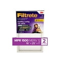 thumbnail image 1 of Filtrete MPR 1500 Allergen, Bacteria & Virus Air Filters, 16 in x 25 in x 1 in, 1 of 6