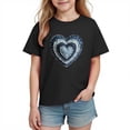 thumbnail image 2 of hengsof T-Shirt Graphique à Manches Courtes Imprimé pour Enfants, 2 of 3