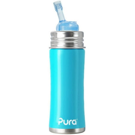 Pura Kiki Stainless Steel Straw Cup, 11 ounce