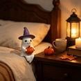 thumbnail image 5 of PoyoKee Ghost Reading Book Halloween Decorations, Light Cute Ghost Reading Book Figurine Desk Decor, Halloween Decor for Entryway Shelf Table Bedroom, 5 of 5