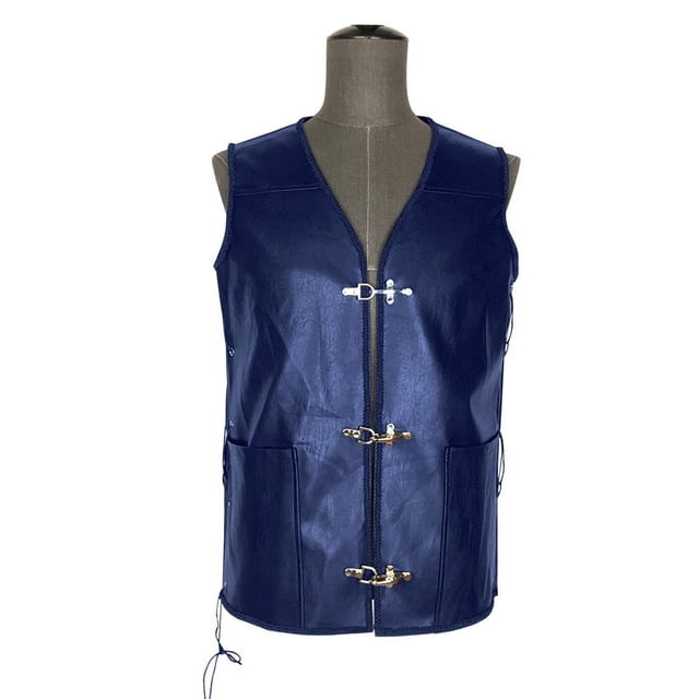 Chaleco de vendaje para cosplay, disfraz de Halloween para carnaval medieval para hombre, medias de caballero