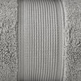 thumbnail image 3 of Madison Park Signature 800gsm 100% Cotton Bath Sheet 2-Piece Set 34x68", Silver, 3 of 5