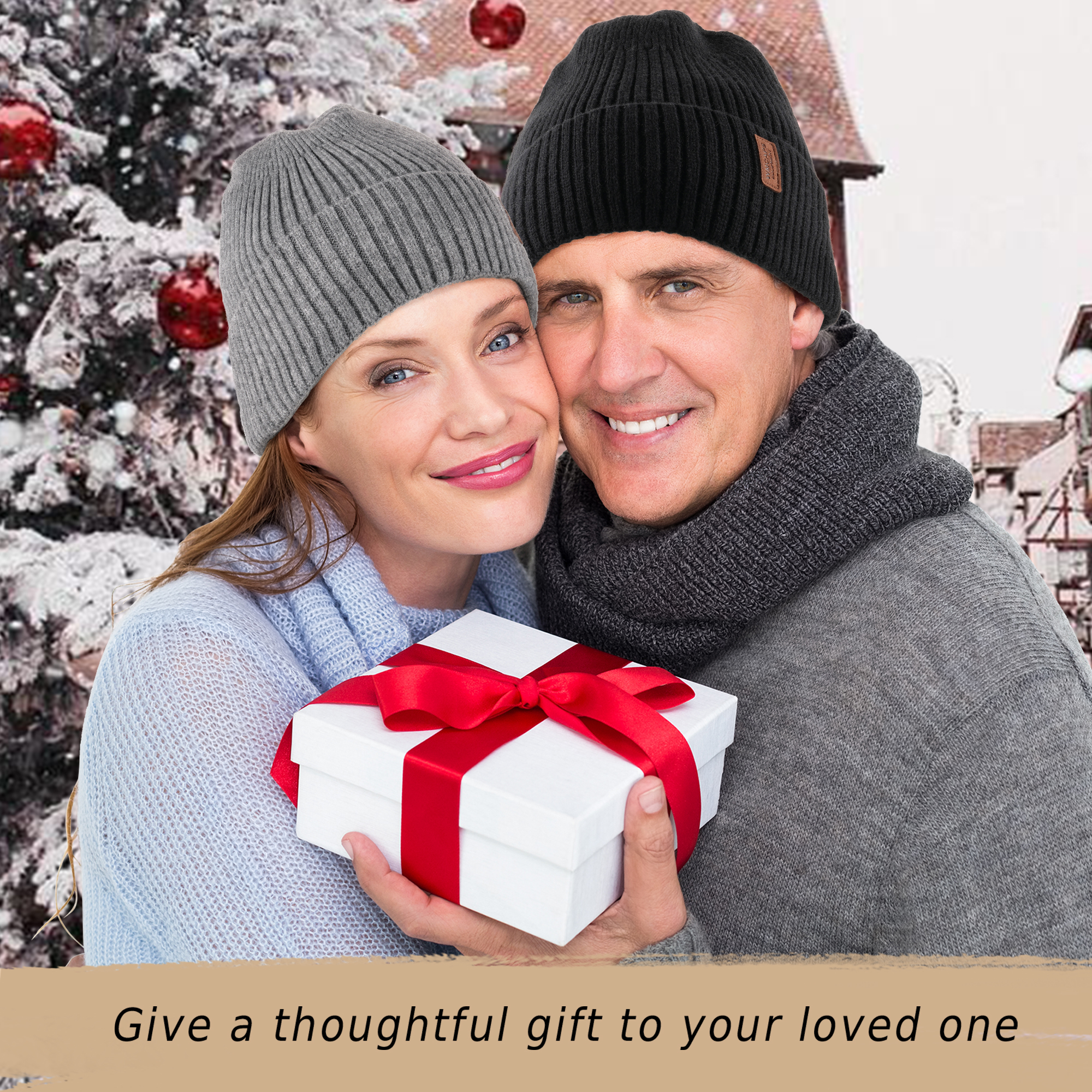Wmcaps Fleece Lined Beanie Hat, Unisex Winter Knit Cap photo 7