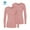 Blush, variant on Underscrubs for Women 2 Pack - Long Sleeve Underscrub Comfort Tee
