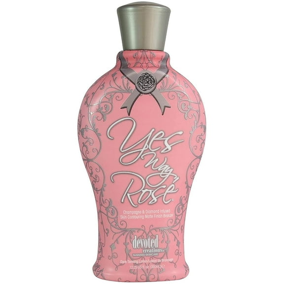 New Devoted Creations Yes Way Rose Tanning Lotion 12.25 oz.