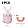 thumbnail image 2 of Kids Electric Toothbrushes, U Shaped Ultrasonic Toothbrush, 2 of 5