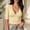 Yellow, variant on TZZQ Women Half Sleeve Wrap Deep V Neck Fitted Crop Tshirt Slim Fit Cross Wrap Ruched Basic Crop Tops Stylish Low Back Streetwear T-Shirt Fashion Cute Summer Causal Going Out Tees Black S