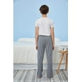 thumbnail image 4 of HiddenValor Boys Knit Cotton Pajama Lounge Pants with Pockets - Grey, Medium, 4 of 6