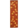 thumbnail image 5 of SAFAVIEH Soho Asher Floral Wool Area Rug, Rust, 8' x 8' Square, 5 of 10
