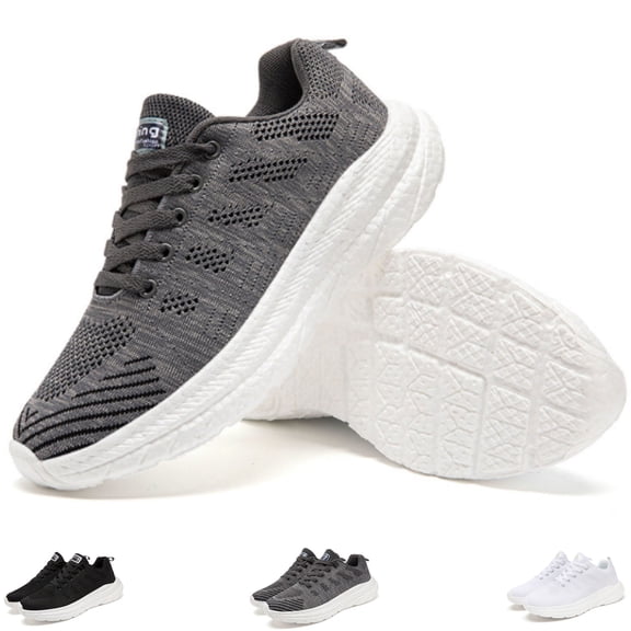 CHICVOMEY Women's Breathable Sneakers - Lightweight Walking Sneakers for Women with Arch Support & Shock Absorption for Gym Casual Outdoor Athletic Travel