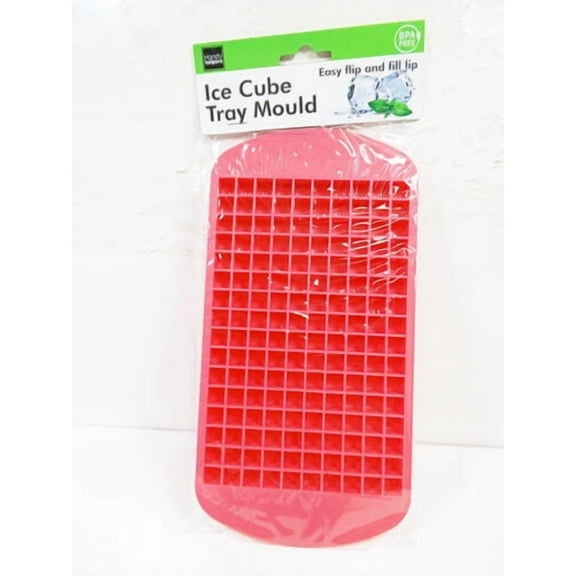 Mini Ice Cube Tray 3/8 inch Cubes Flexible Silicone Molds