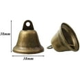 thumbnail image 2 of 30 Pieces Small Vintage Bronze Handbell Vintage Bells Vintage Bronze Jingle Bells Vintage Bronze Bells Mini Handbell Bronze Bell Handcrafted Small Bel, 2 of 4