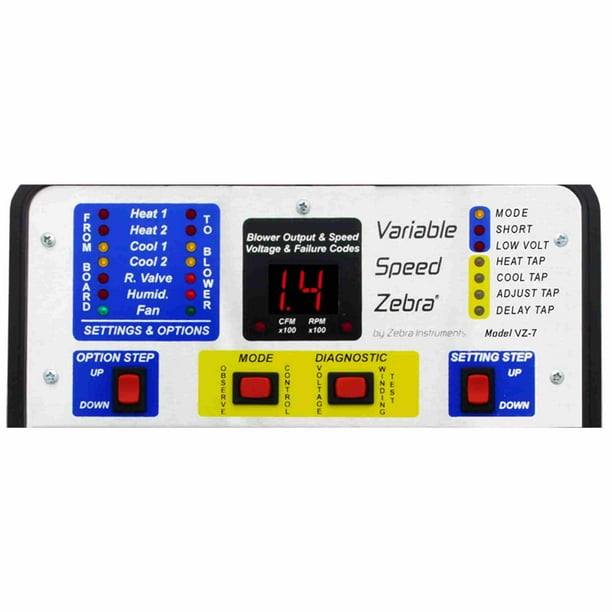 VZ-7 Zebra Instruments Motor ECM Tester Walmart Business Supplies