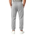 thumbnail image 5 of Leidass Men's Sweatpants Joggers Wortkout Tapered Casual Sweatpants for Men with Pockets Light Gray 2XL, 5 of 9