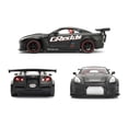 thumbnail image 3 of 2009 Nissan GT-R (R35) Ben Sopra Matt Black JDM Tuners 1/24 Diecast Model Car by Jada, 3 of 3