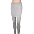 thumbnail image 5 of Pxiakgy Skirted Legging for Women,Yoga Legging with Skirts &Women Tennis Leggings Clothes,High Waisted Tummy Control Workout Yoga Running Gym Tennis Ankle Length Leggings Athletic Pleated Skort, 5 of 6