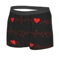 thumbnail image 2 of Bingfone Cardiogram And Heart Men'S Underwear - Casual Stretch Boxer Briefs-X-Large, 2 of 9