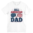 thumbnail image 4 of FLAGWIX Gifts For Dad - All American Dad, Father's Day, 4th Of July Gifts For Dad - Mens Shirts, 4 of 5