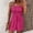 Red, variant on Yuhangmm Womens Rompers for Summer, Plus Size Jumpsuit for Women Casual Summer Strapless Romper with Pockets Solid Color Sleeveless Outfit Comfortable Lightweight Jumpsuit Blue1 XL