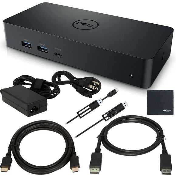 Dell Universal D6000S 4K Dock + ZoomSpeed HDMI cable (with ethernet) + ZoomSpeed DisplayPort cable + Starter Bundle