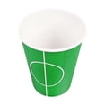 thumbnail image 3 of Vasos Mundial de Cartón Color Verde 8 Piezas por Empaque, 3 of 4