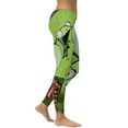 thumbnail image 2 of Green Invader Zim Gir Yoga Pants Women High Waisted Tummy Control Non See-Through Elastic Running Workout Yoga Leggings Pants, 2 of 7