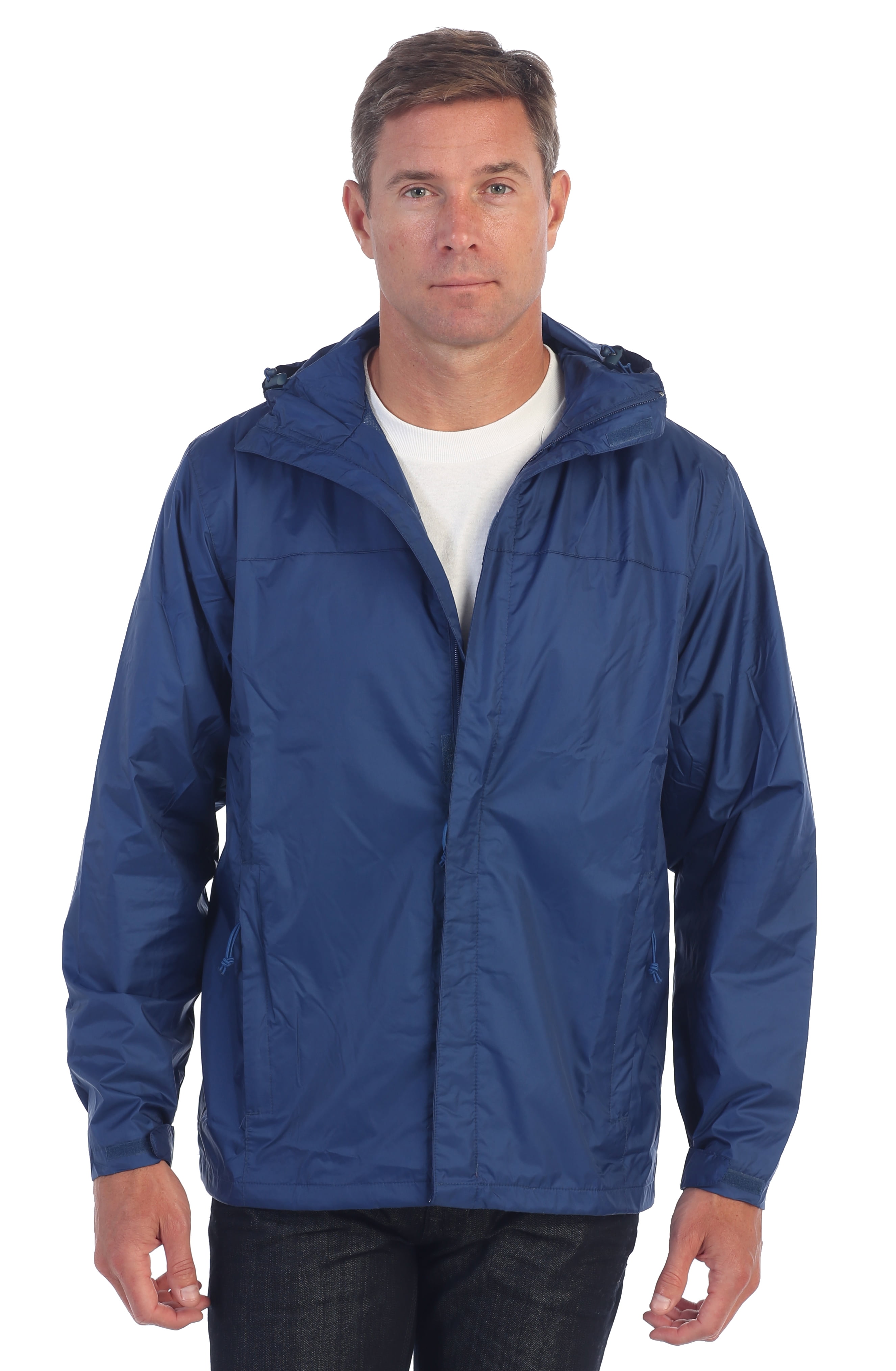 Gioberti Men's Waterproof Rain Jacket - Walmart.com