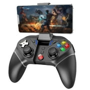 IPEGA Wolverine Wireless Bluetooth Game Controller - Programmable Buttons, Turbo Vibration, Direct-Connect for Android/iOS, Ergonomic Mobile Gaming Pad for Competitive Play