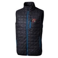 thumbnail image 2 of Men's Cutter & Buck Navy Portland Sea Dogs Rainier PrimaLoft Eco Insulated Full-Zip Puffer Vest, 2 of 3