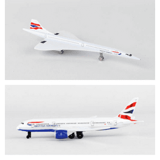 AIR FRANCE British Airwaysコンコルドモデル① ②セット AIR FRANCE British Airwaysコンコルドモデル① ②セット