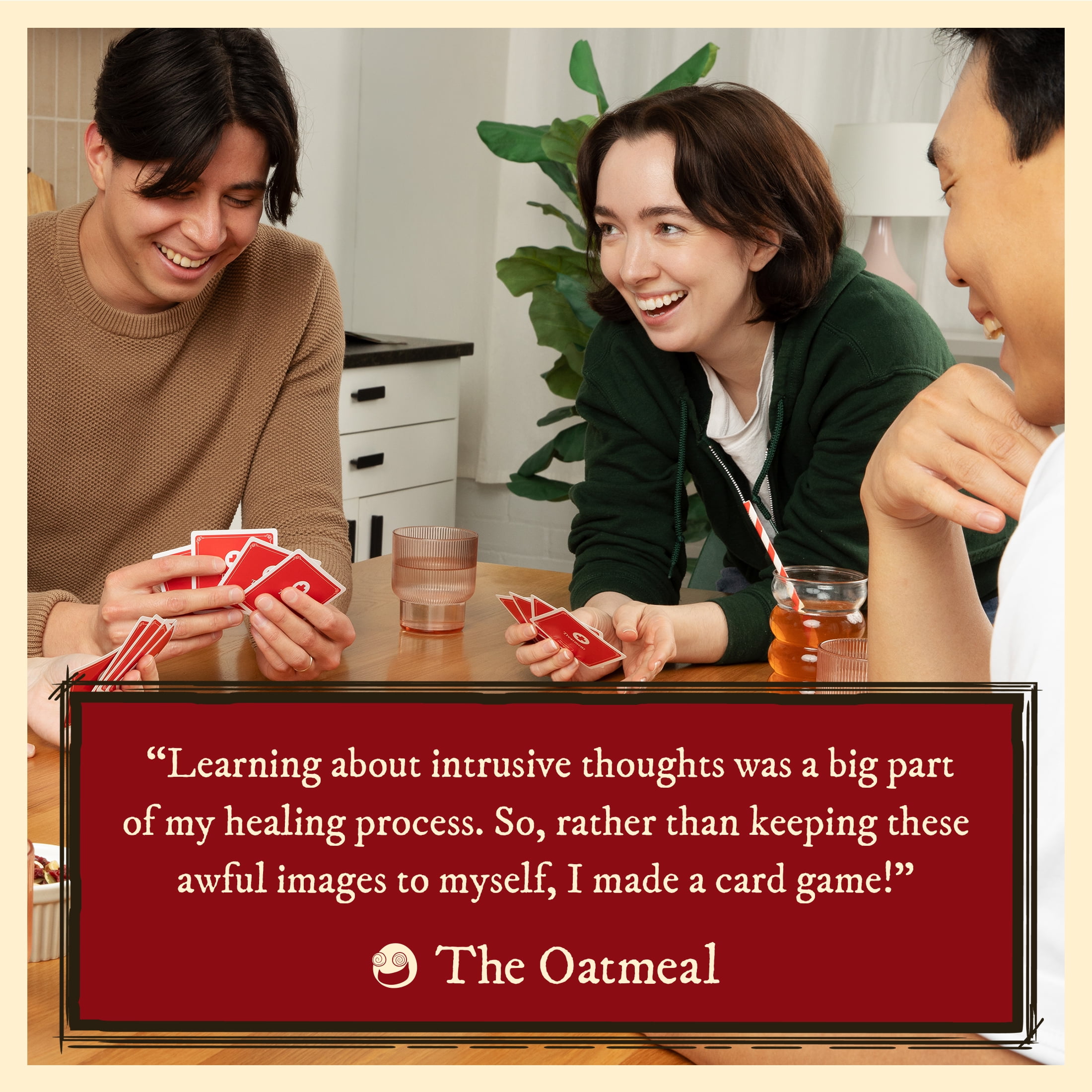 Horrible Therapist by Exploding Kittens: 3-8 Players - Ages 17+ - 15 Minutes to Play - Comic Building Card Game - Ideal for Party, Game Night