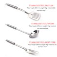 thumbnail image 1 of Outdoor Cookware Set Picnic Kitchenware Portable Cookware 7pcs cooking Stainless scoop eco-friendly Steel Cookware Set, 1 of 7