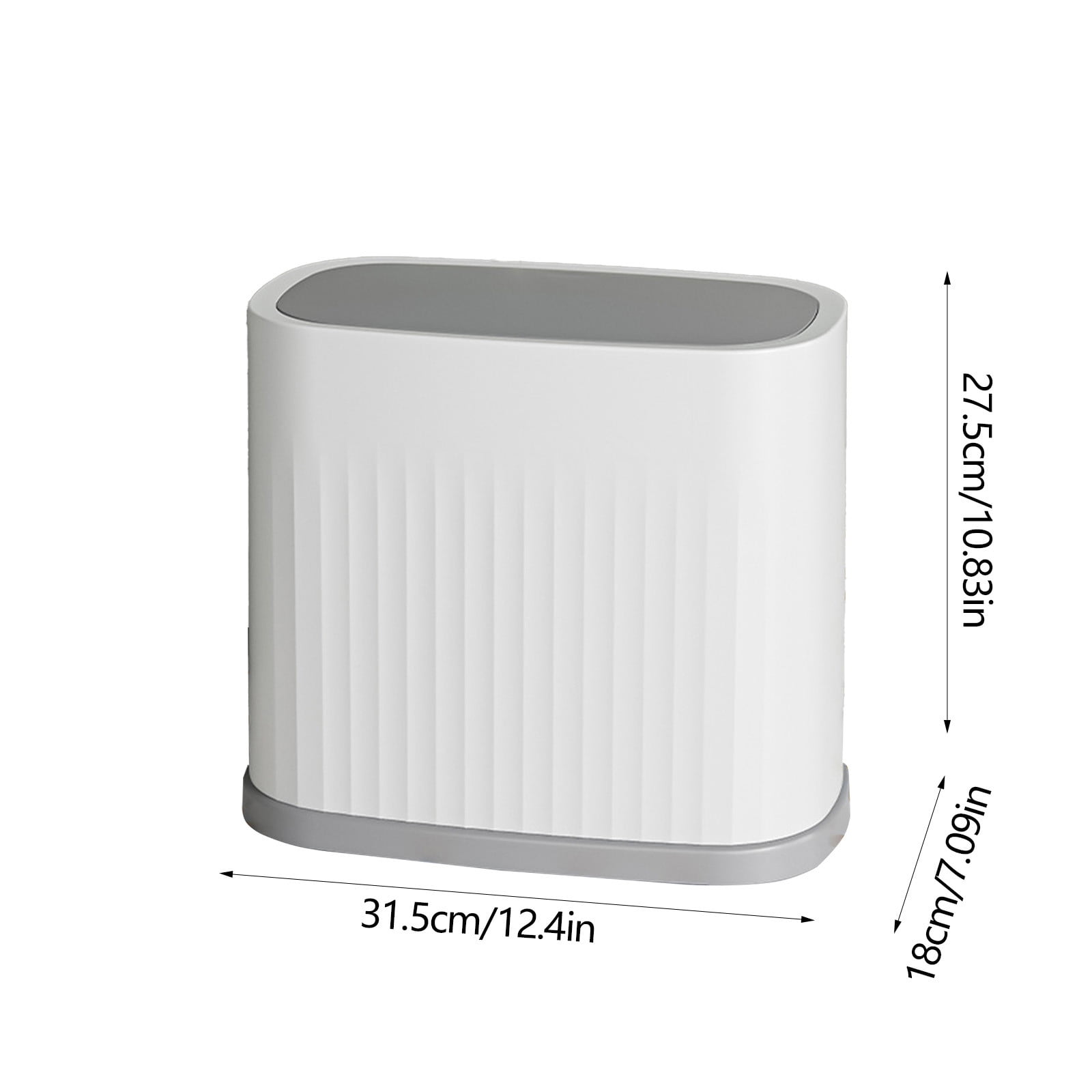 Bathroom Trash Can Odor Blocking Trash Can With Lid Large Capacity Trash Can Living Room Trash Can Squares Thickened Trash Can, crgrtght 2025 Bathroom Trash Can Odor Blocking