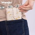 thumbnail image 4 of Billetera Montana West X Wrangler Plegable para Mujeres con Protección RFID Marrón, 4 of 7