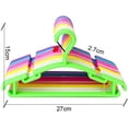 thumbnail image 5 of Jinsinto 20 Pack Plastic Baby Clothes Hangers (Green), 5 of 5