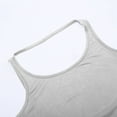 thumbnail image 5 of DHFJKG Tank Tops Women Open Back Workout Loose Fit Sleeveless Scoop Neck T Shirts Solid Color Basic Tee Gym Yoga Clothes Trendy Top, 5 of 8
