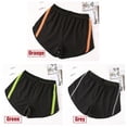 thumbnail image 2 of Pantalones cortos deportivos para hombre Rayas reflectantes Bolsillos con cremallera Elástico de secado rápido, 2 of 8